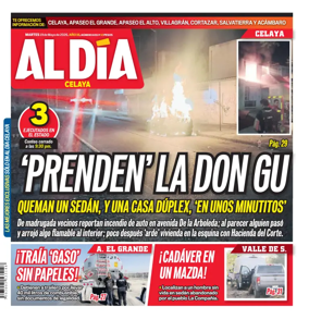 Cover of Periodico Al Dia (Celaya)