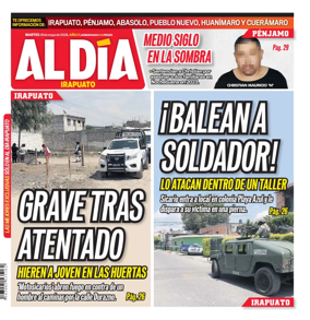 Cover of Periodico Al Dia (Irapuato)