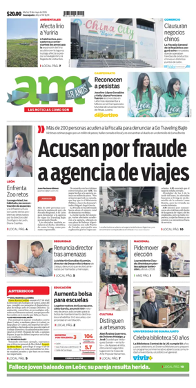 Cover of Periodico AM (Leon)