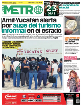 Cover of Publimetro Merida