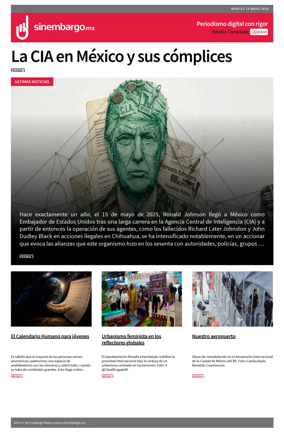 Cover of Sin Embargo Opinion