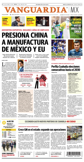 Cover of Vanguardia