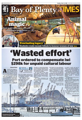 Cover of Bay of Plenty Times