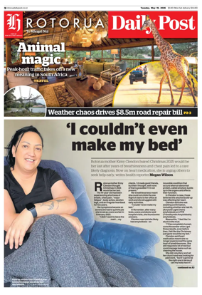 Cover of Rotorua Daily Post