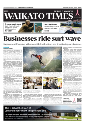 Cover of Waikato Times