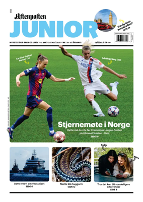 Cover of Aftenposten Junior