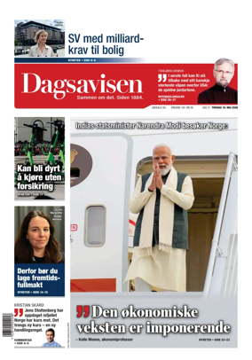 Cover of Dagsavisen