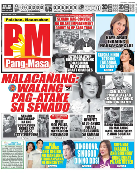 Cover of PM Pang-Masa