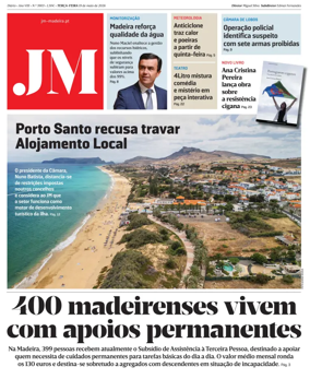 Cover of Jornal Madeira