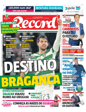 Cover of Record (Portugal)