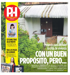 Cover of Primera Hora
