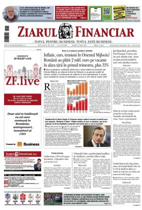 Cover of Ziarul Financiar