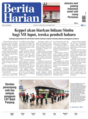 Cover of Berita Harian