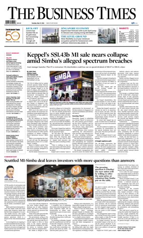 Cover of The Business Times
