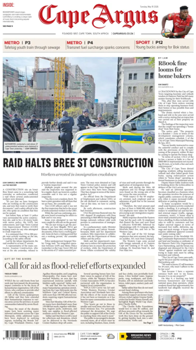 Cover of Cape Argus