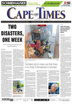 Cover of Cape Times