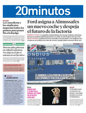 Cover of 20 Minutos Valencia