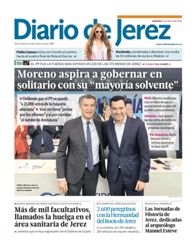 Cover of Diario de Jerez