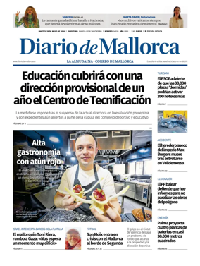 Cover of Diario de Mallorca
