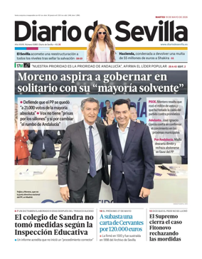 Cover of Diario de Sevilla