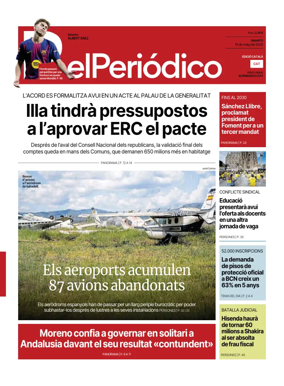Cover of El Periodico - Catala