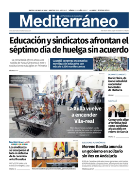 Cover of El Periodico Mediterraneo