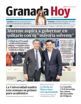 Cover of Granada Hoy
