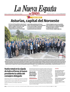 Cover of La Nueva Espana (Gijon)