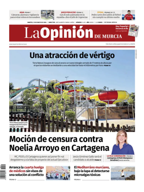 Cover of La Opinion de Murcia