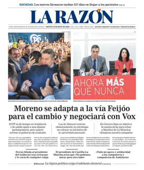 Cover of La Razon (Levante)