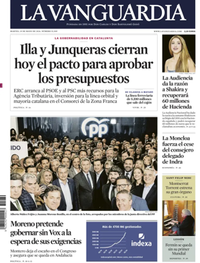 Cover of La Vanguardia (1st Edition)