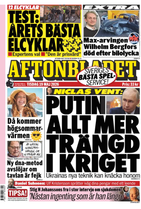Cover of Aftonbladet