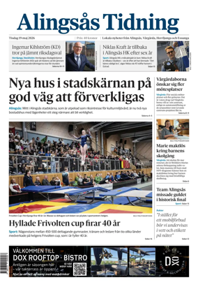 Cover of Alingsas Tidning