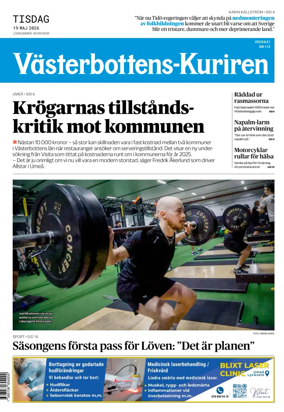 Cover of Vasterbottens-Kuriren
