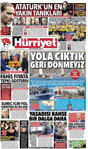 Cover of Hurriyet
