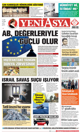 Cover of Yeni Asya