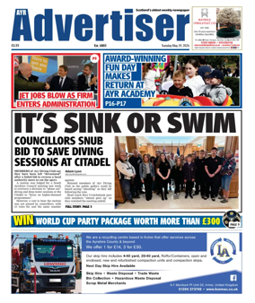 Cover of Ayr Advertiser