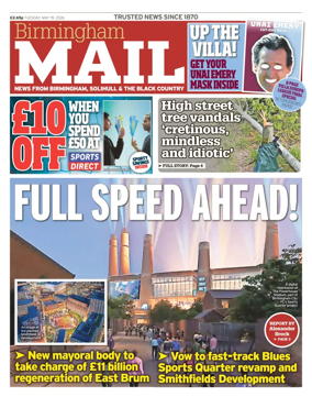 Cover of Birmingham Mail