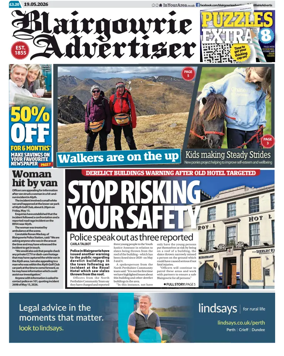 Cover of Blairgowrie Advertiser