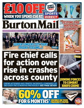 Cover of Burton Mail
