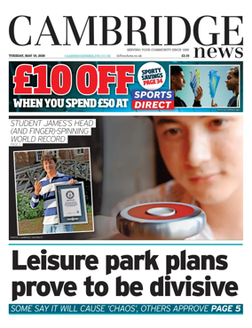 Cover of Cambridge News