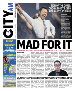 Cover of City AM