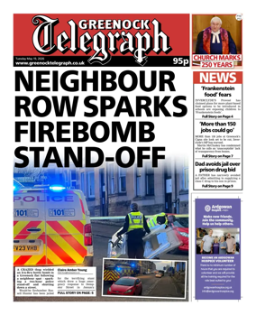 Cover of Greenock Telegraph