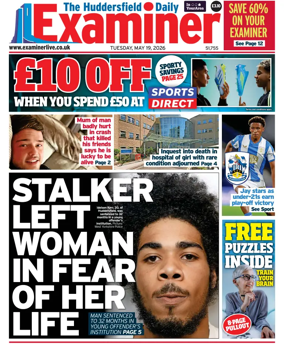 Cover of Huddersfield Daily Examiner