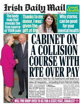 Cover of Irish Daily Mail