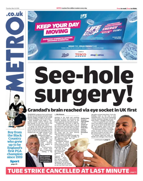 Cover of Metro (UK)