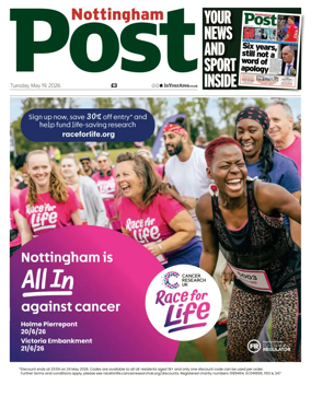 Cover of Nottingham Post
