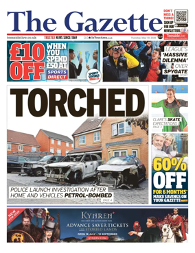 Cover of Teesside Evening Gazette