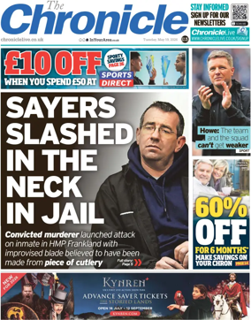 Cover of The Chronicle (UK)