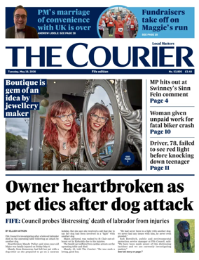 Cover of The Courier & Advertiser (Fife Edition)